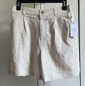 Time and Tru Women's Linen Shorts
